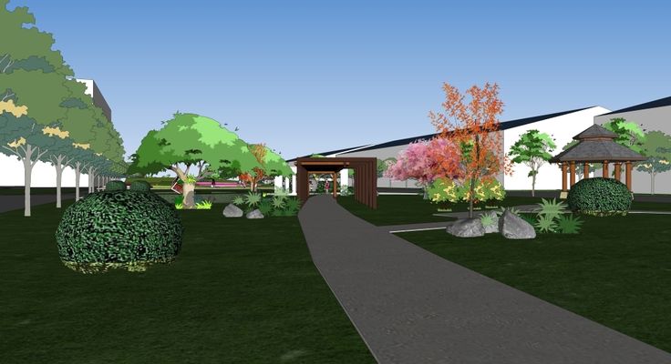 景象小品扮靓街巷 城市文明勃发新颜