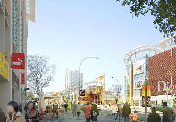 天津西青区福湾广场：新中式商业综合体明年开业打造区域新地标！