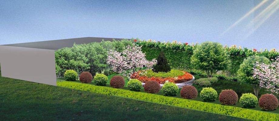 三水镇易家河坝景区绿化养护项目