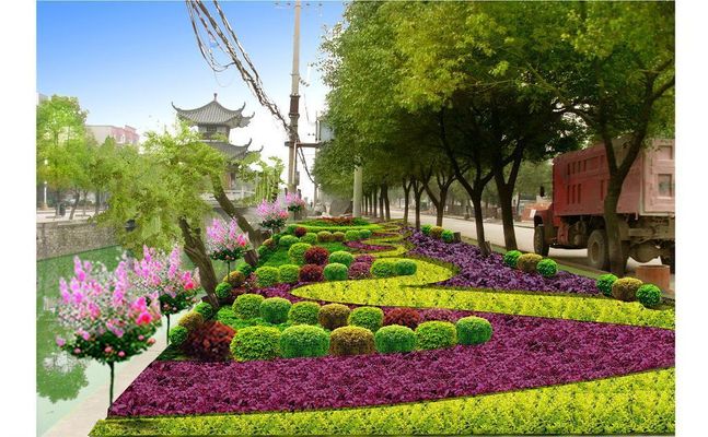 厦门展开美化气氛安置 花草共“舞”谱就迎宾曲