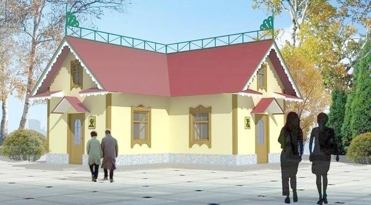 延吉街头小品红红火火迎新春