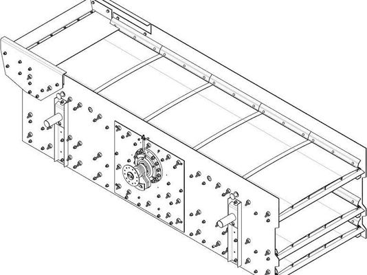 广州矮岭石场建材获得采石场用振荡筛专利设备提高了挑选功率