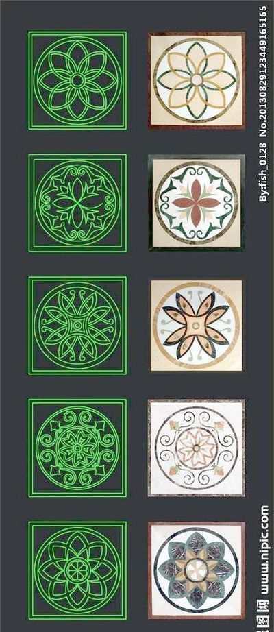 德卡诺装饰取得表面为实木薄皮拼花工艺复合石晶地板专利