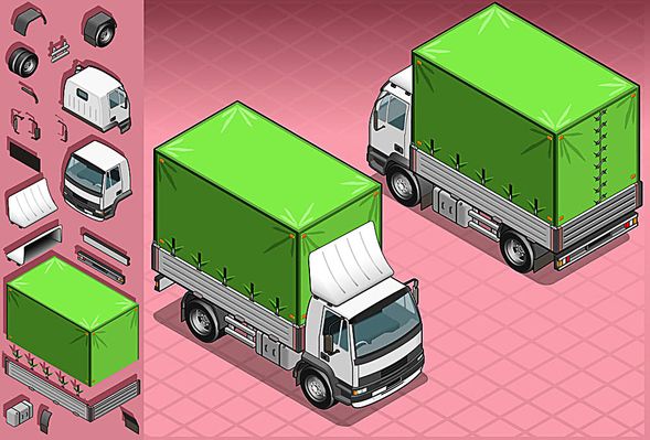 北京卡车专卖店4米2福田奥铃速运卡车图